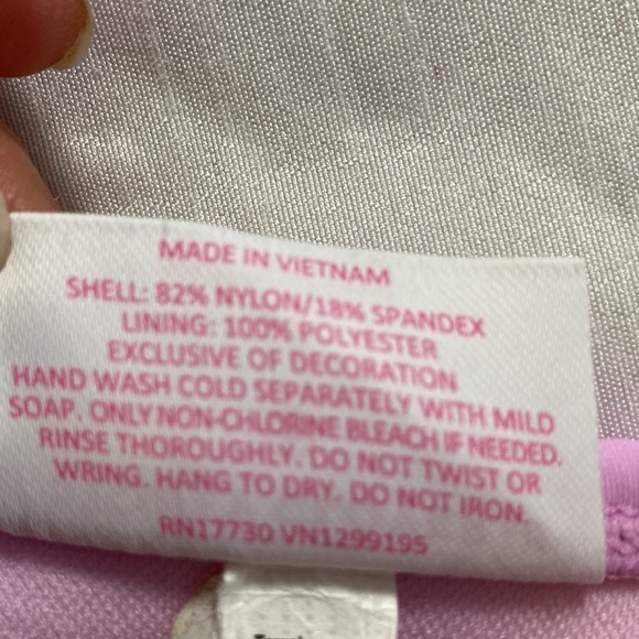 Stoney Clover Lane Flutter Heart Print Swim Bottom - Picture 5 of 8